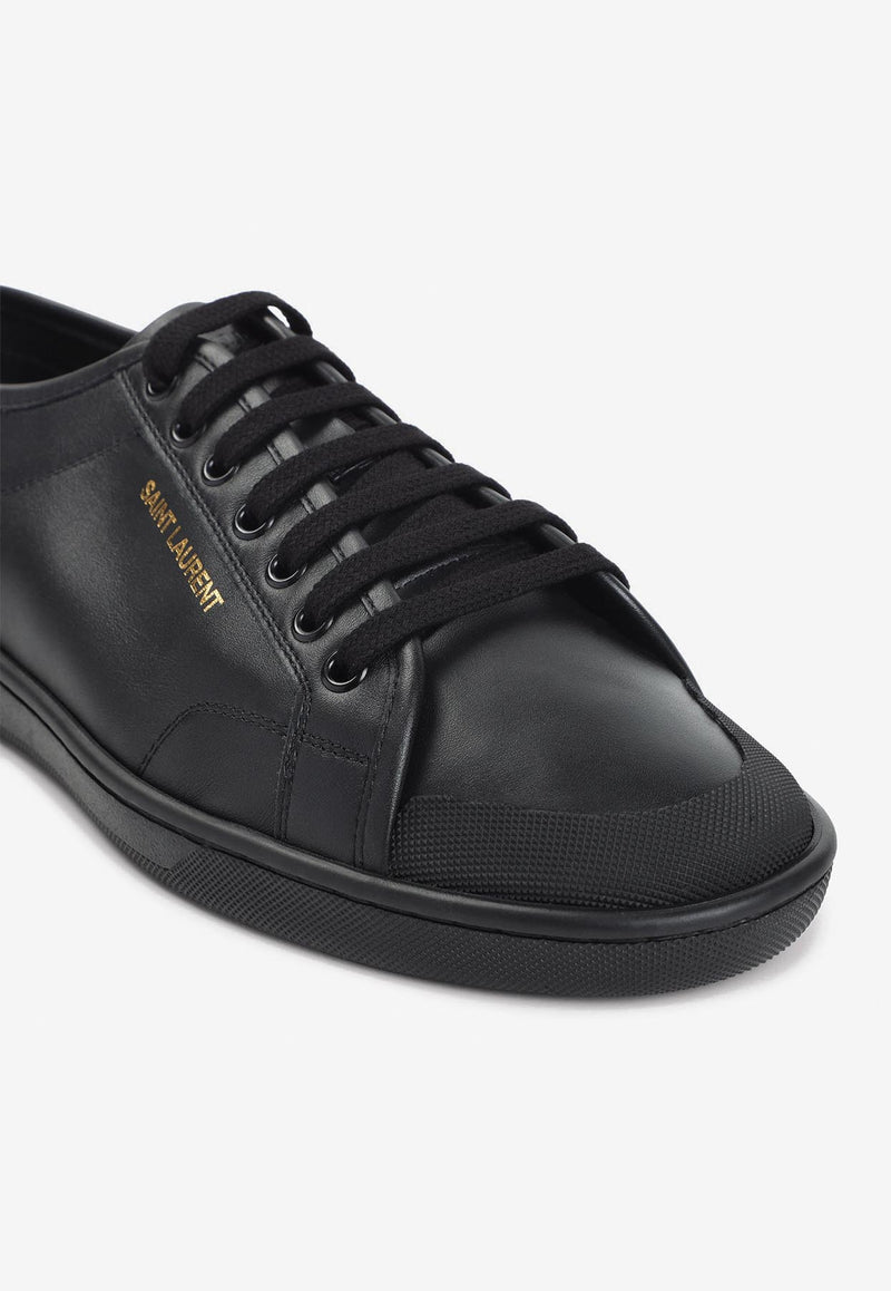 Low-Top Leather Sneakers