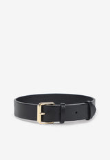 VLogo Leather Choker