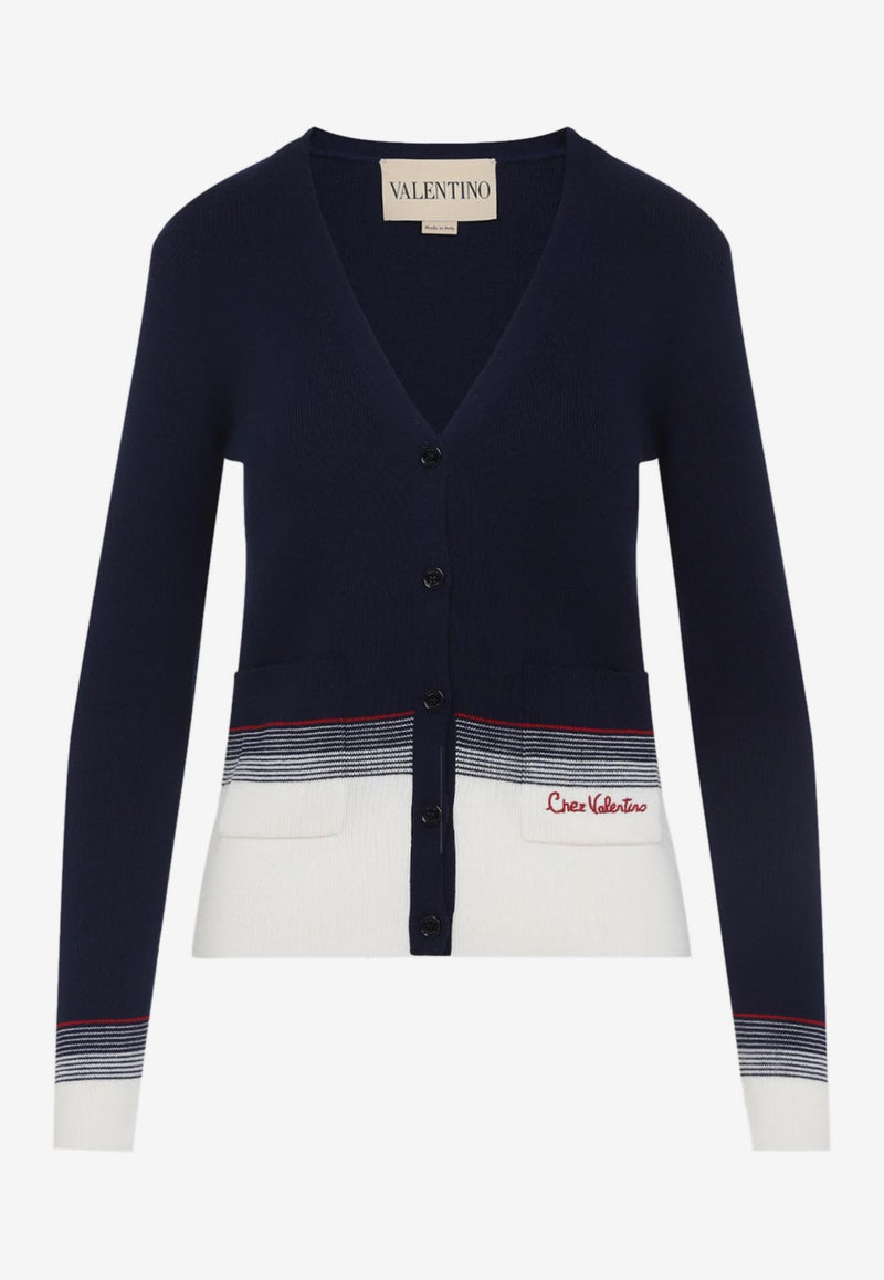 Knitted Wool Cardigan