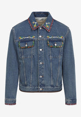 Embroidered Denim Jacket