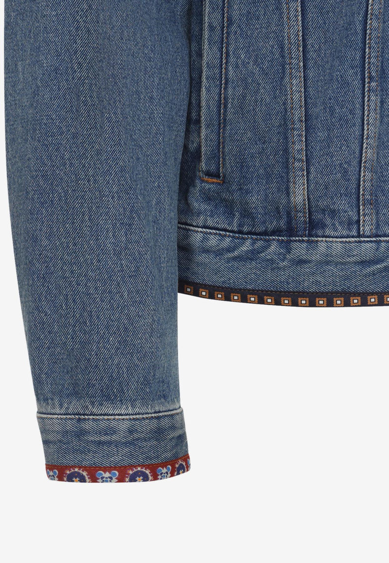 Embroidered Denim Jacket