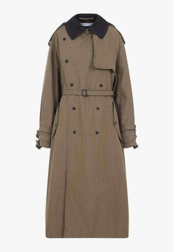 Double-Breasted Trench Coat