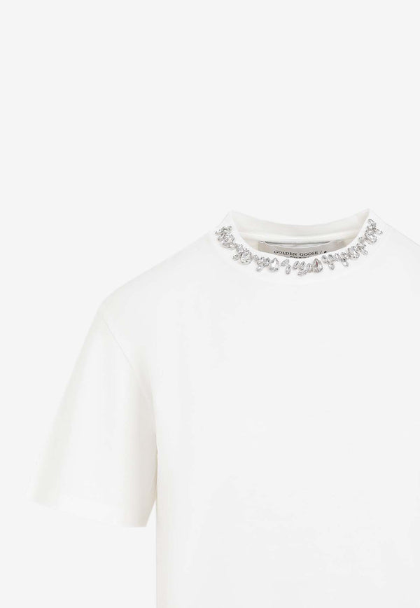 Crystal Embellished T-shirt