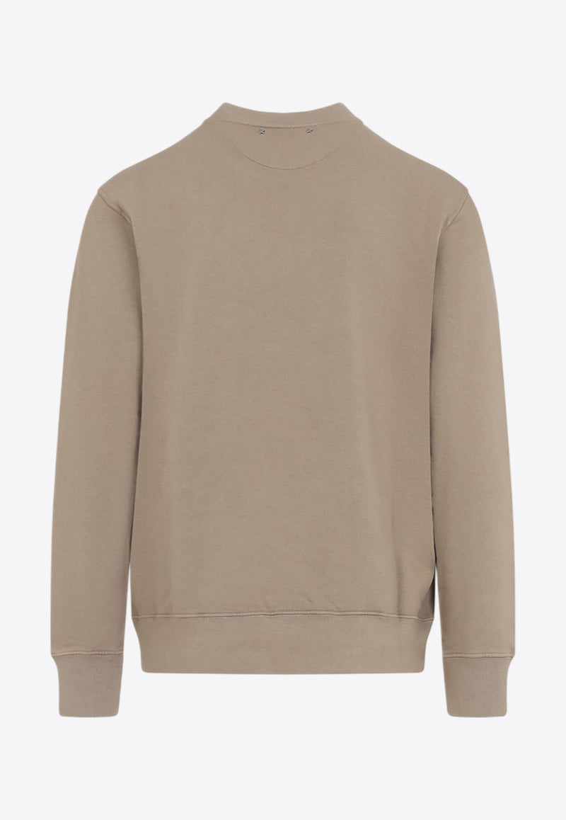 Logo-Printed Pullover Sweatshirt