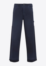 Wide-Leg Cargo Pants