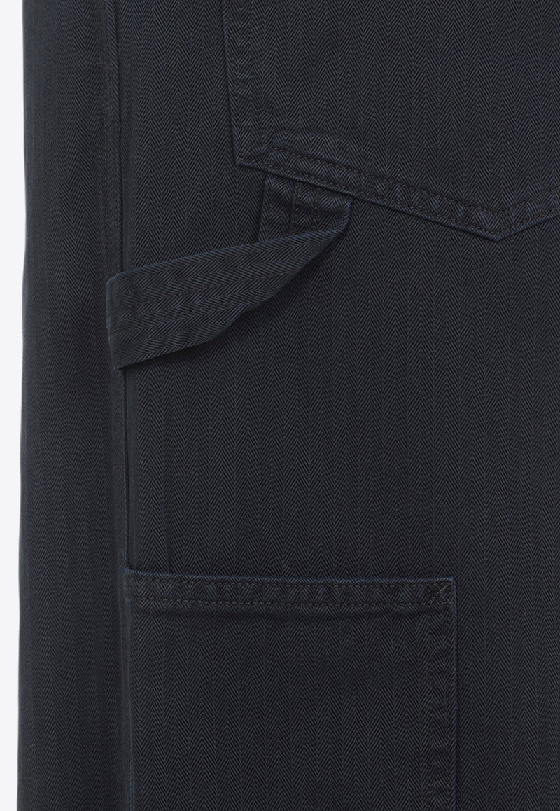 Wide-Leg Cargo Pants