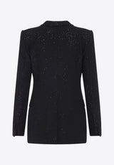 Single-Breasted Wool Blazer