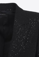 Single-Breasted Wool Blazer