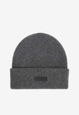 Logo Cashmere Beanie