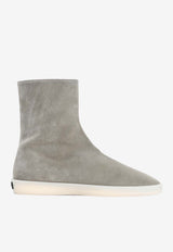 Suede High-Top Sneakers