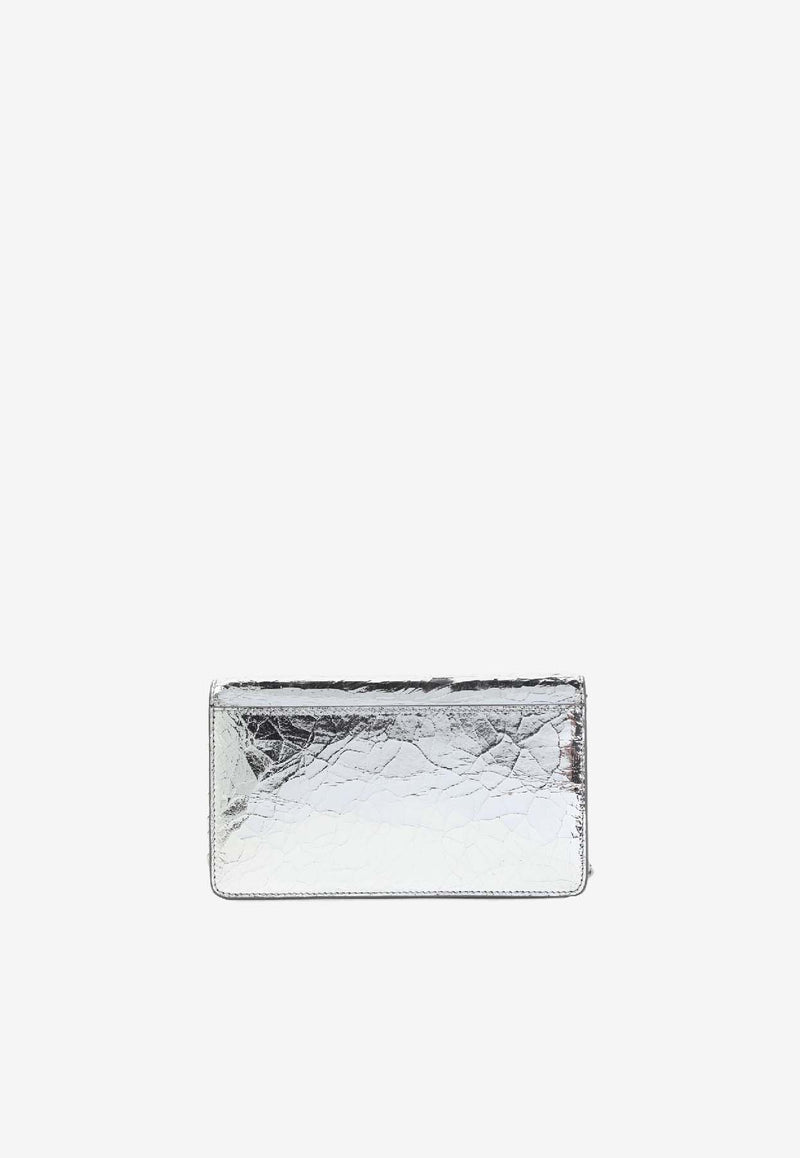 Leather Fold Over Bag