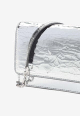 Leather Fold Over Bag