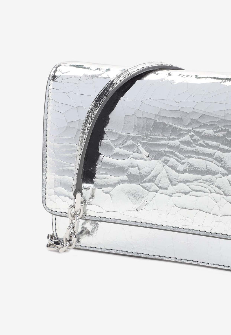 Leather Fold Over Bag