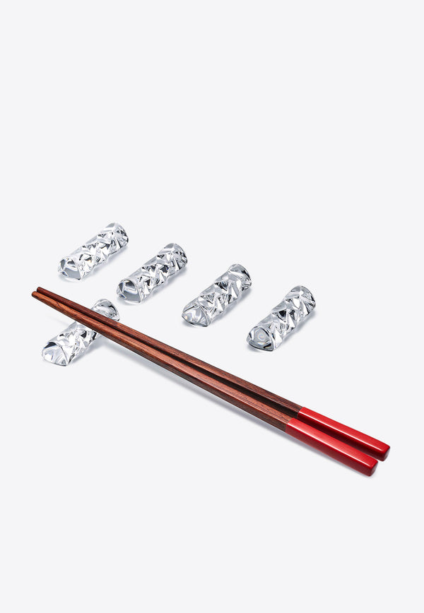 Baccarat Swing Chopstick Holder - Set of 5 Clear 2814080