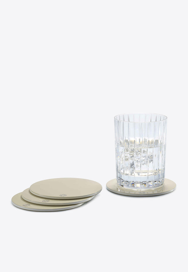 Baccarat Iconic Octogone Coasters - Set of 4 Ivory 2816925