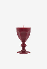 Baccarat Harcourt Glass Candle Red 2816955