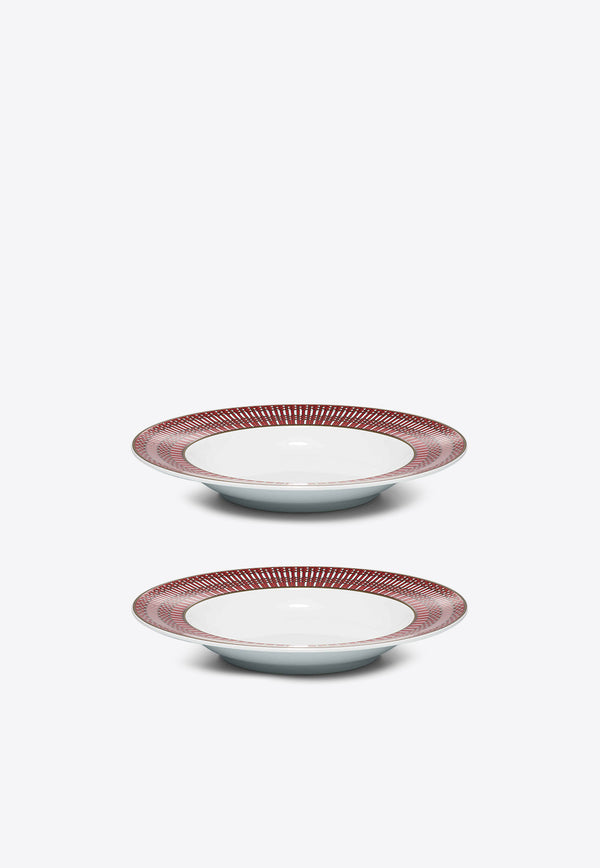 Baccarat Arcadia Dinner Plate - Set of 2 Red 2817037