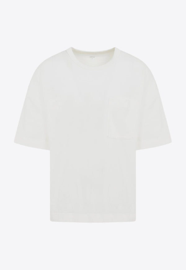 Crewneck Linen-Blend T-shirt