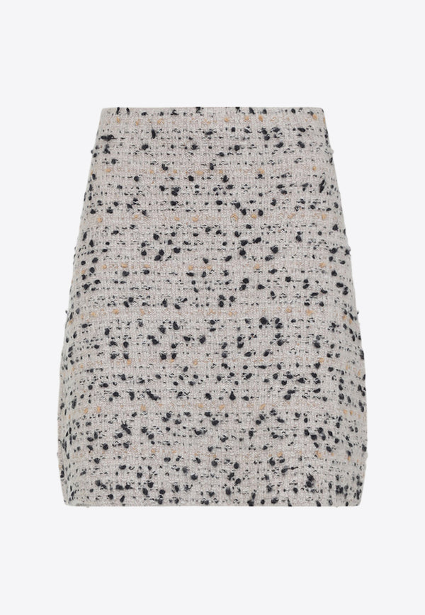 Bouclé Mini Skirt