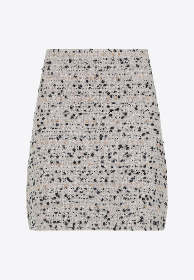 Bouclé Mini Skirt