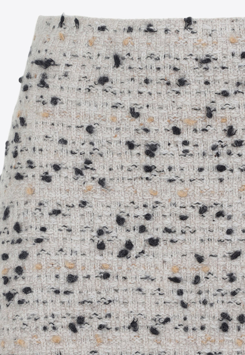 Bouclé Mini Skirt