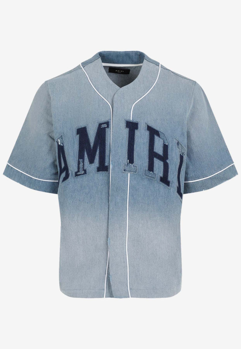 Logo Sun-Faded Baseball Shirt