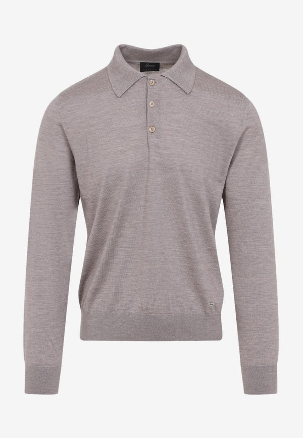 Cashmere Polo Sweater