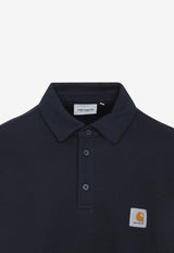 Logo Patch Polo Sweatshirt