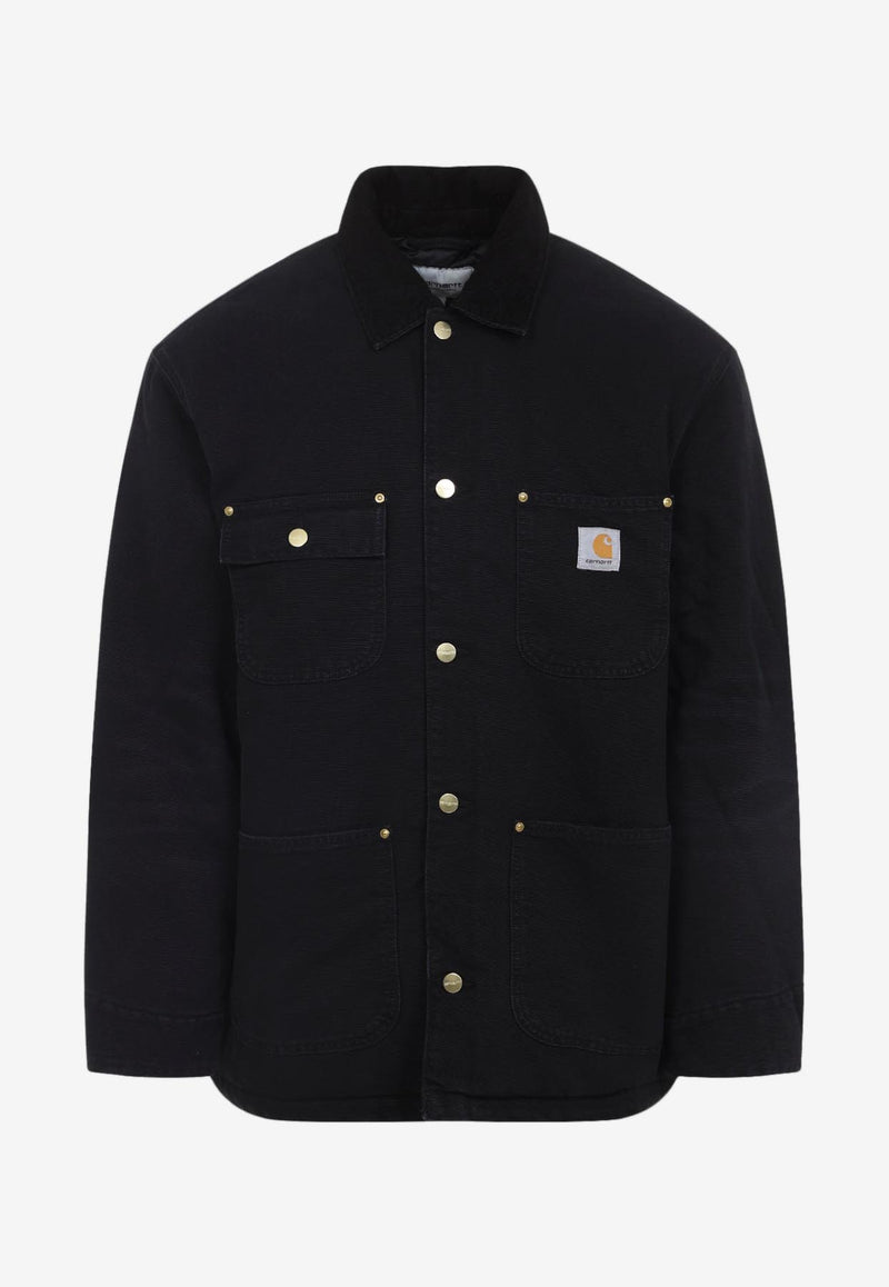 Chore Logo-Patch Overshirt