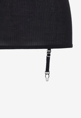 Rib-Knit Top with Suspenders