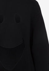 Smile Distressed Wool Sweater