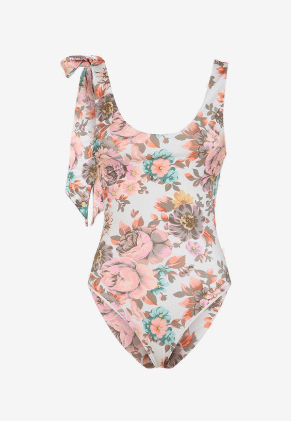 Floral One-Piece Swimsuit