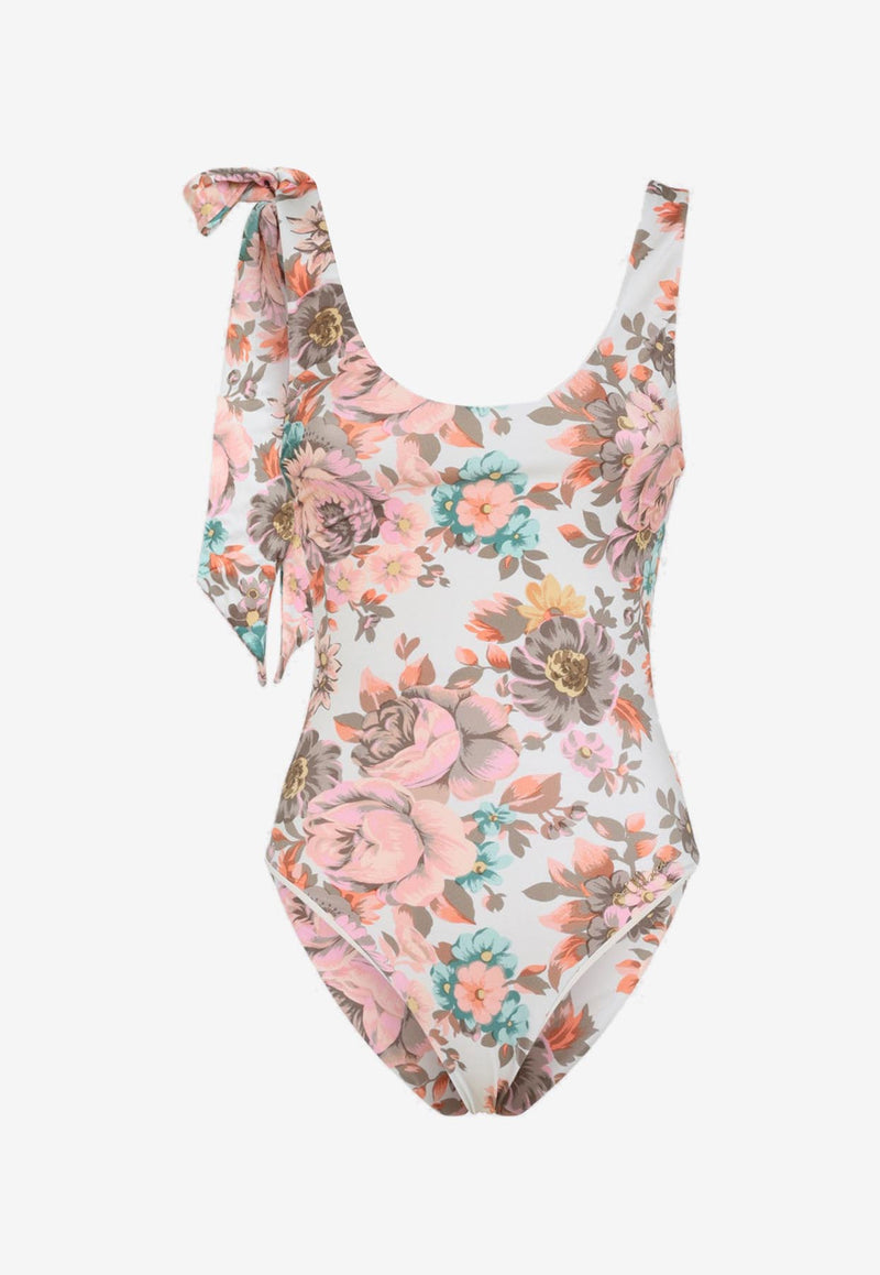 Floral One-Piece Swimsuit