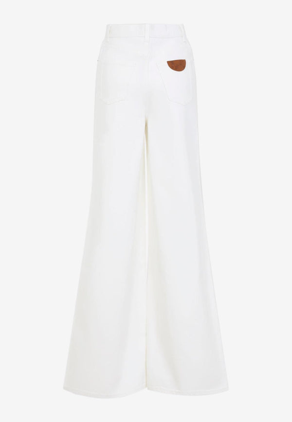 High-Rise Flared Jeans