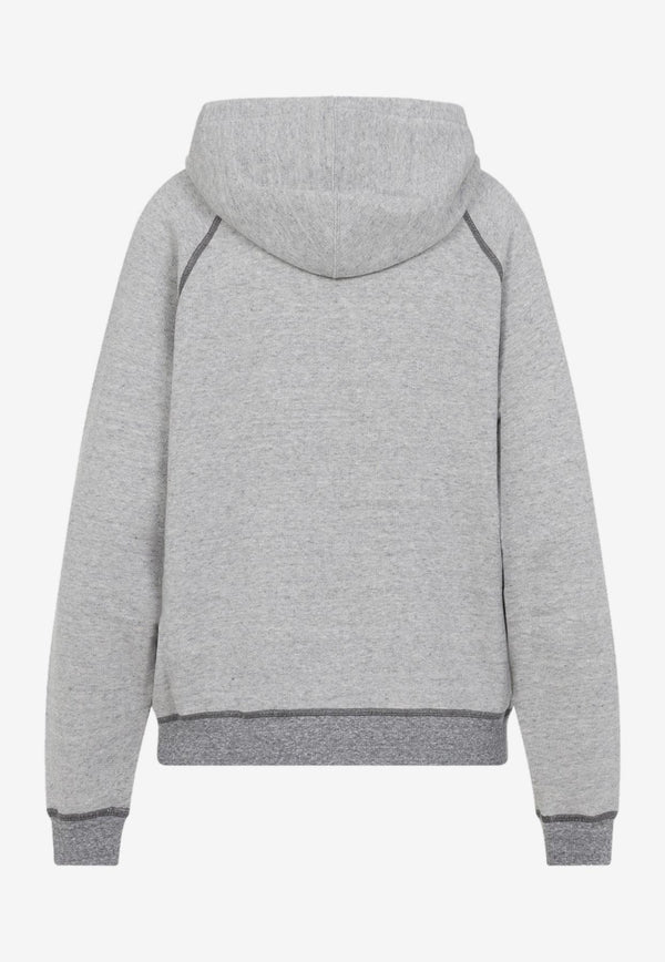 Logo Lettering Hooded Sweatshirt