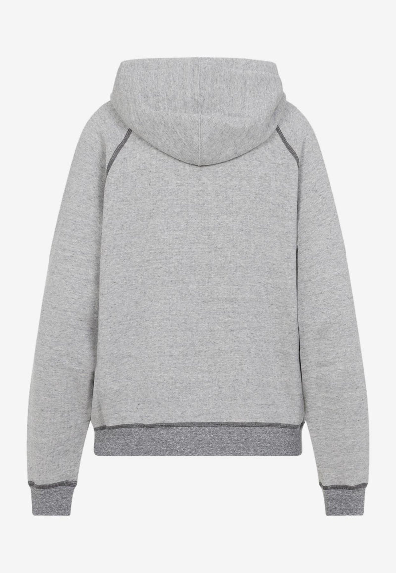 Logo Lettering Hooded Sweatshirt