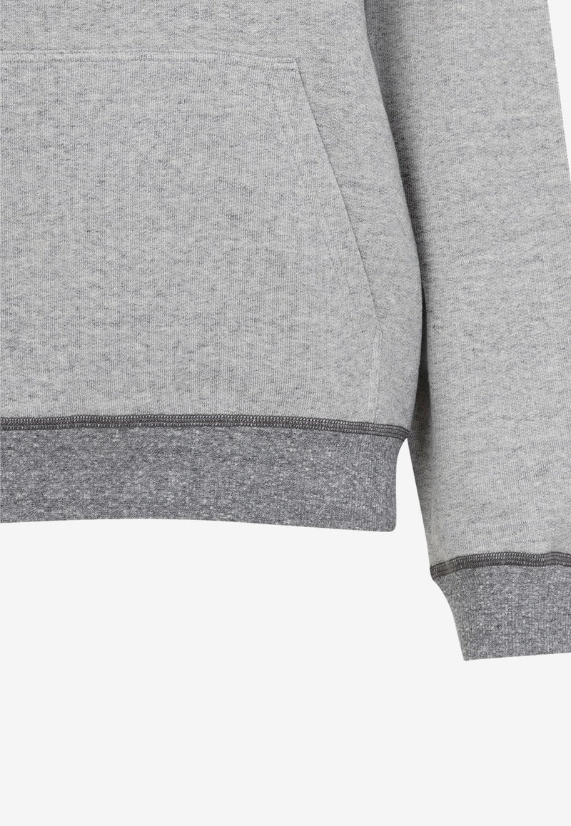 Logo Lettering Hooded Sweatshirt