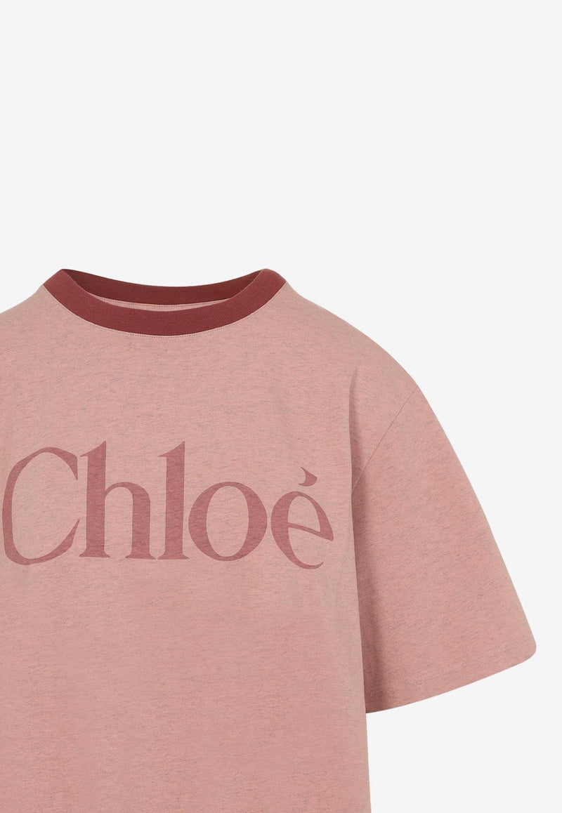 Logo Lettering Crewneck T-shirt