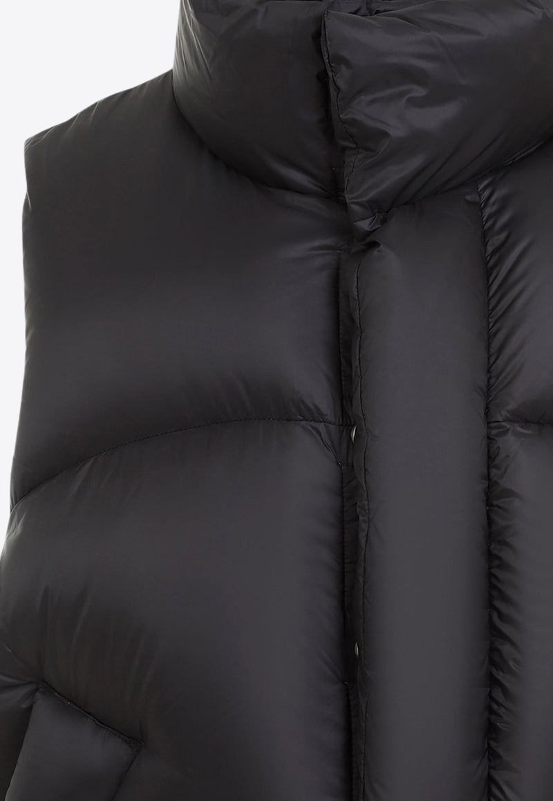 Down Vest in Tech Fabric