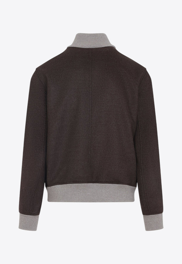 Wool Bomber Jacket