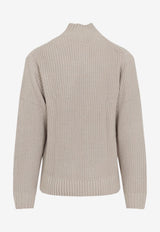 Detroit Half-Zip Knitted Sweater