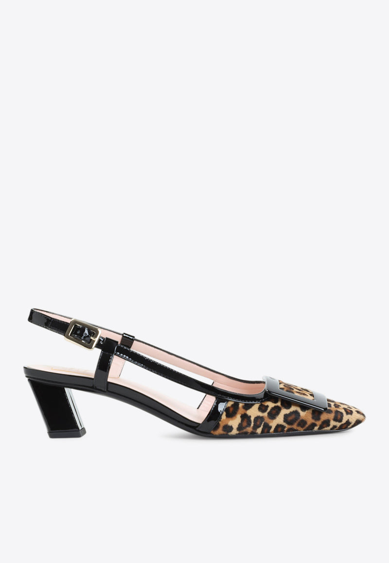 Belle Vivier Pony 45 Slingback Pumps
