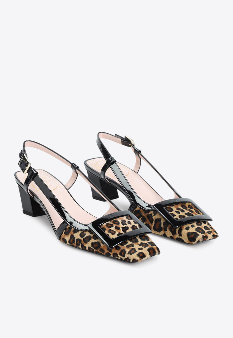 Belle Vivier Pony 45 Slingback Pumps