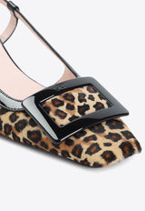 Belle Vivier Pony 45 Slingback Pumps