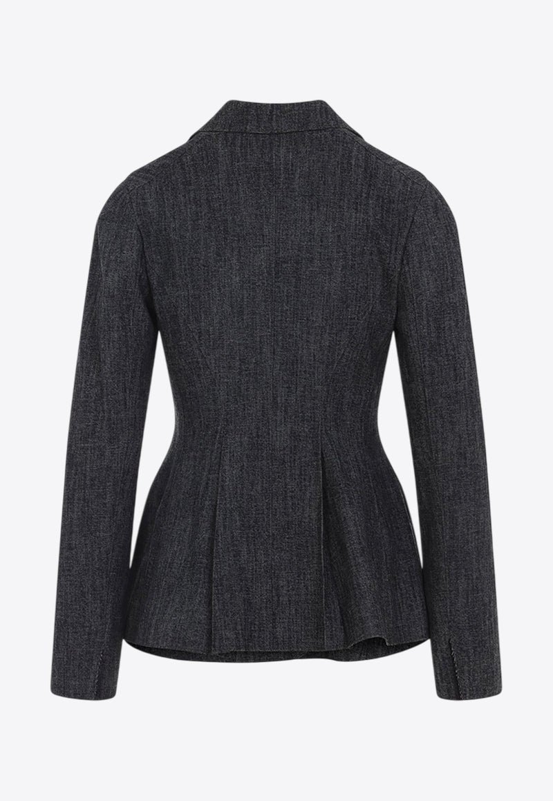 Wool-Blend Blazer