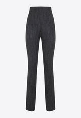 Skinny Wool Pants