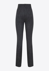 Skinny Wool Pants