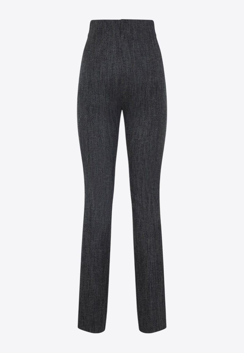Skinny Wool Pants