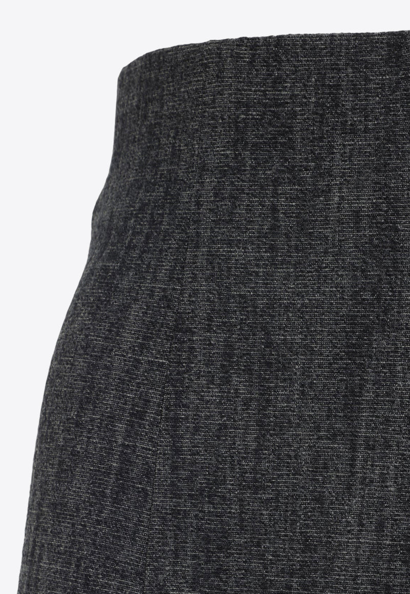 Skinny Wool Pants