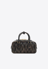 Arcadie Leather Top Handle Bag